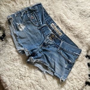 Hollister Lo Rise Jean Shorts